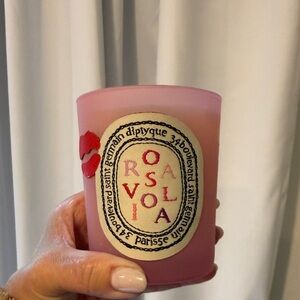 Diptyque Rosy Pink Candle Holder